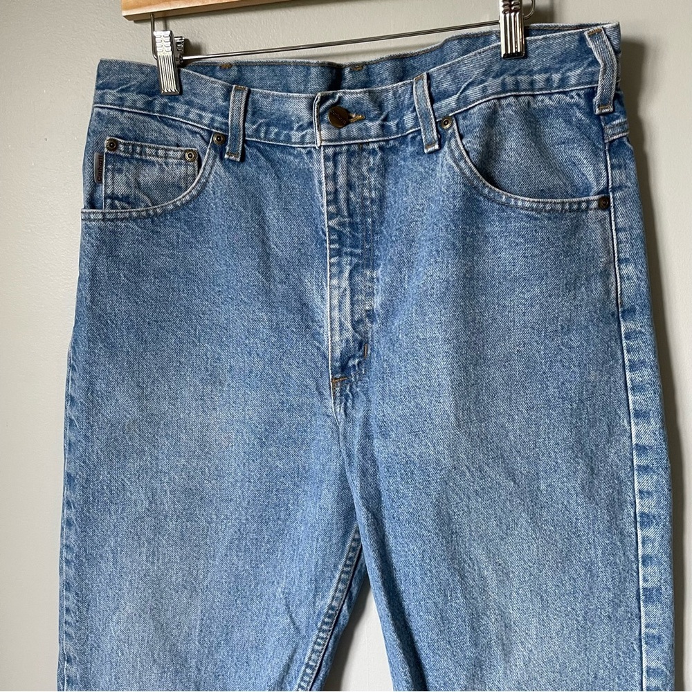 Vintage Carhartt Denim Jeans Size 38x32 - Picture 3 of 9